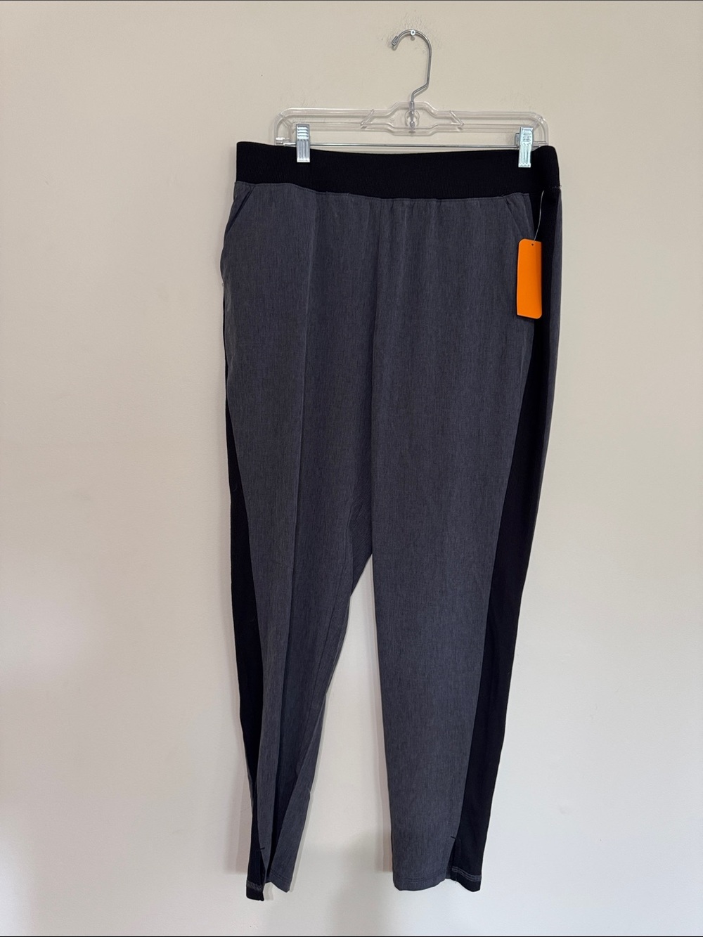 MTA Sport Gray with Black Side-Panel Joggers